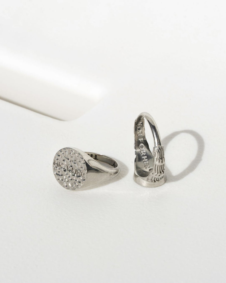 ''SILVER PINKY'' RING (925 SILBER)